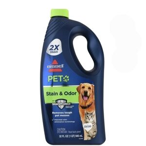 Bissell 2× Pet Stain & Odor 32fl oz NEW!!